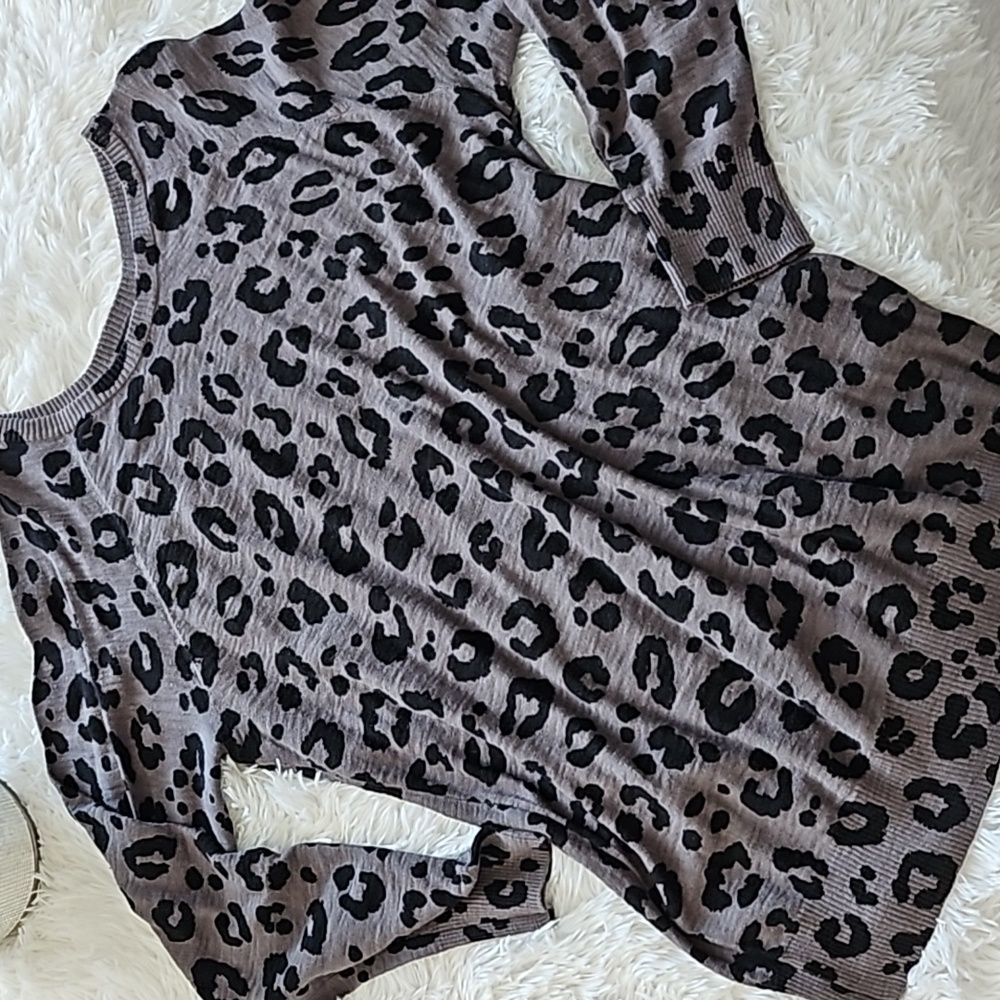 TORRID leopard print sweater
